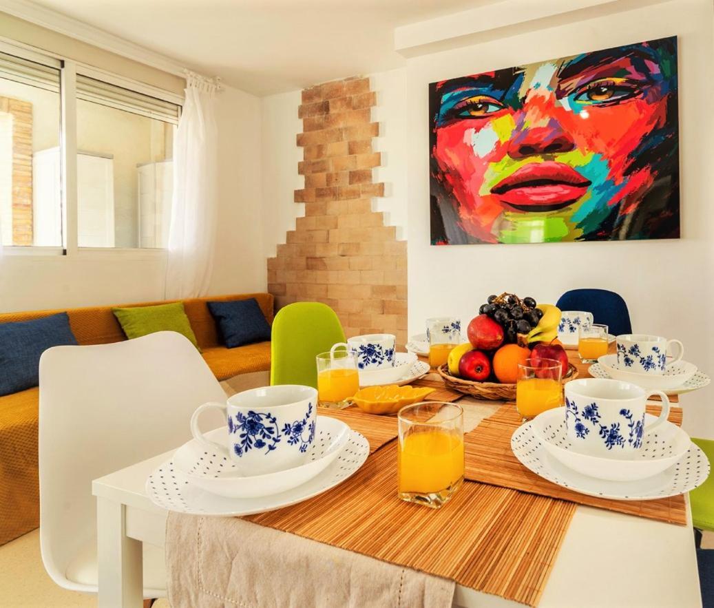 Penthouse Duplex In A 4 Floors Spanish House -8 Min To Center By Metro Walencja Zewnętrze zdjęcie